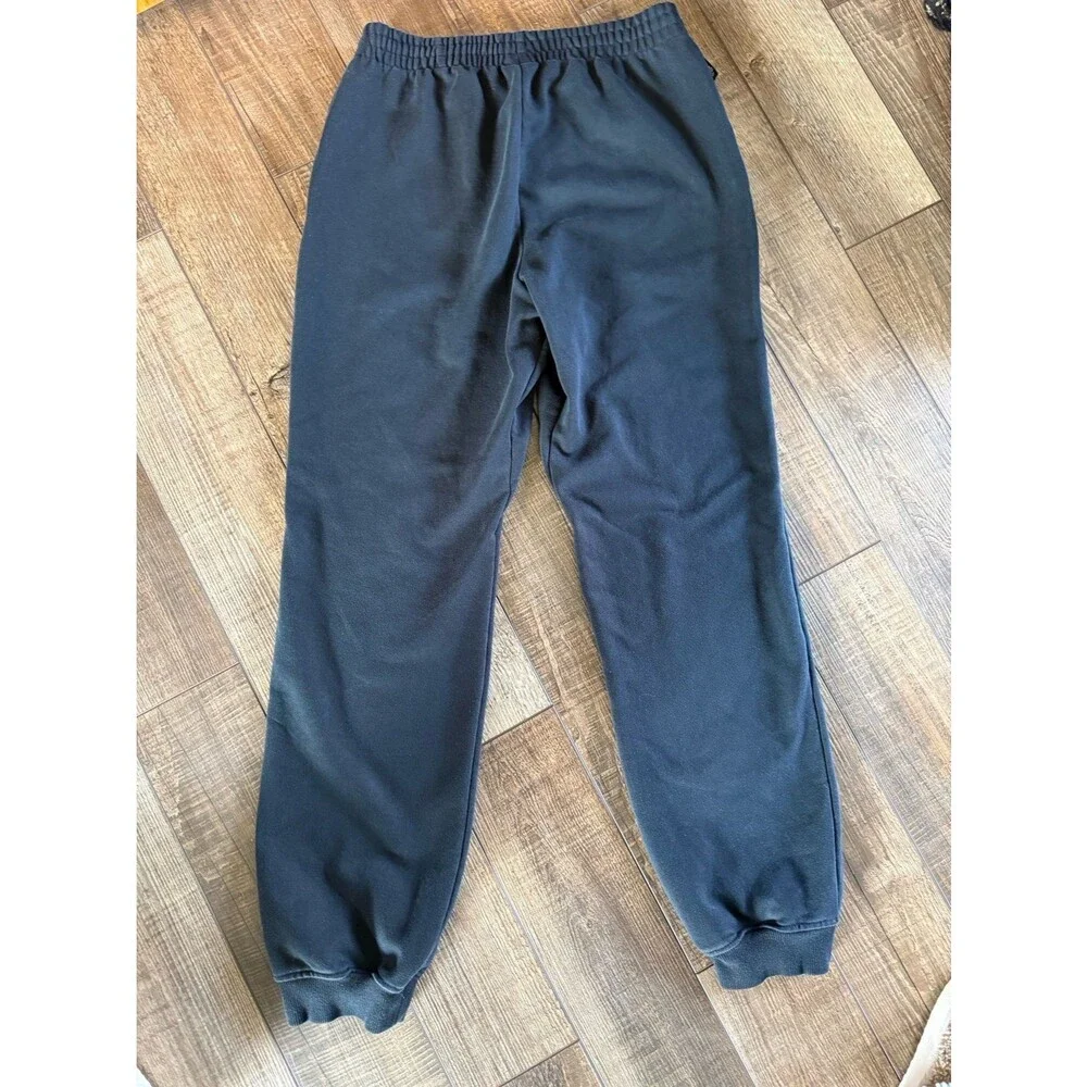 Men’s Adidas Climalite Cotton Joggers Sz. Small Black
